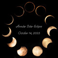 Complete sequence of the 2023 Annular Solar Eclipse