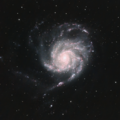 M101 with Supernova SN 2023ixf, RGB+Ha