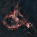 Heart Nebula w/Fish Head