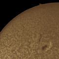 2023 07 12 1937 8 U RGB Sun Halpha lapl5 ap3736 Big sunspot