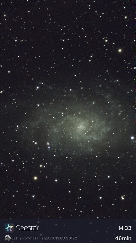 M33 - SeeStar - n9 edit