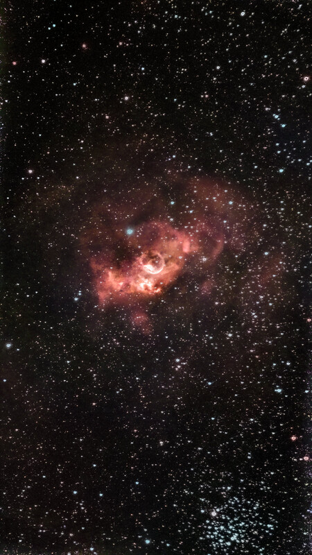 Bubble Nebula - SeeStar