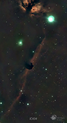 IC 434 1800s Horse Head Nebula