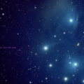 M45 (Pleiades,Subaru,Seven Sisters) (31 Subs, 1860s) (UV IR)  (Detail UGC 2838)
