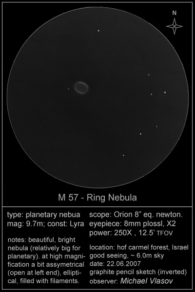 M 57 - ring nebula