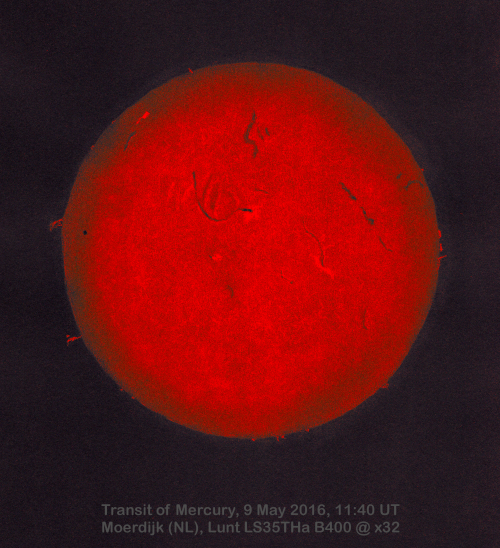 Transit of Mercury (9 May 2016)