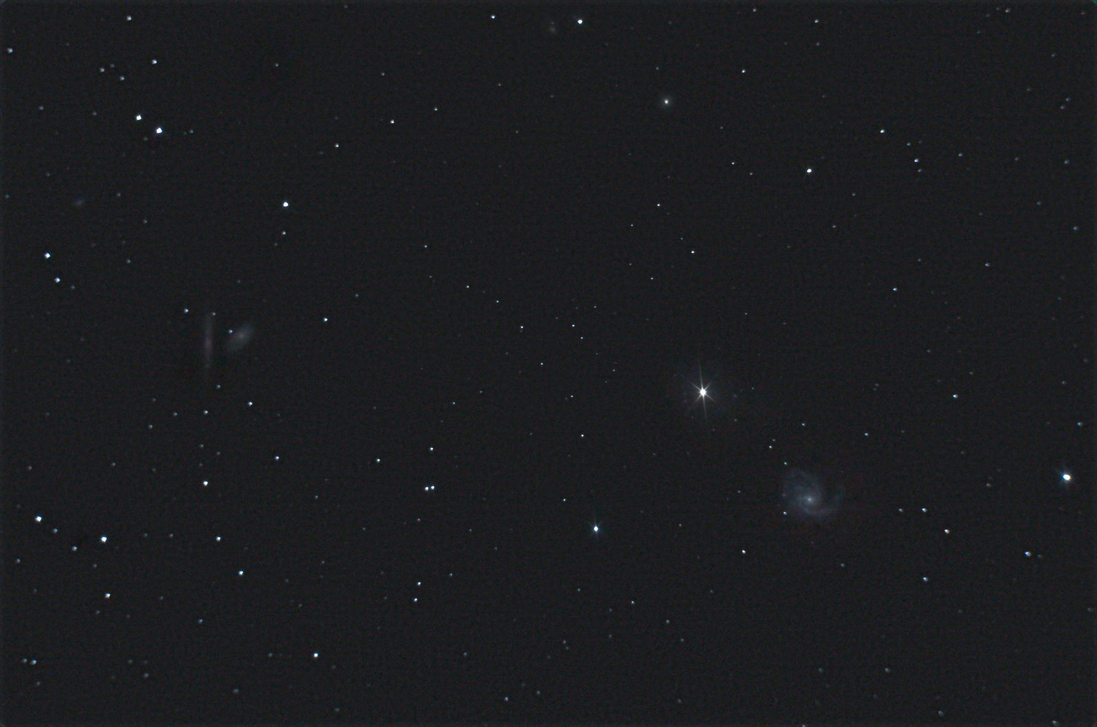 NGCs 4298 And 4302 12X58s ISO1600