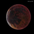 Near the End of Totality Lunar Eclipse May 15, 2022