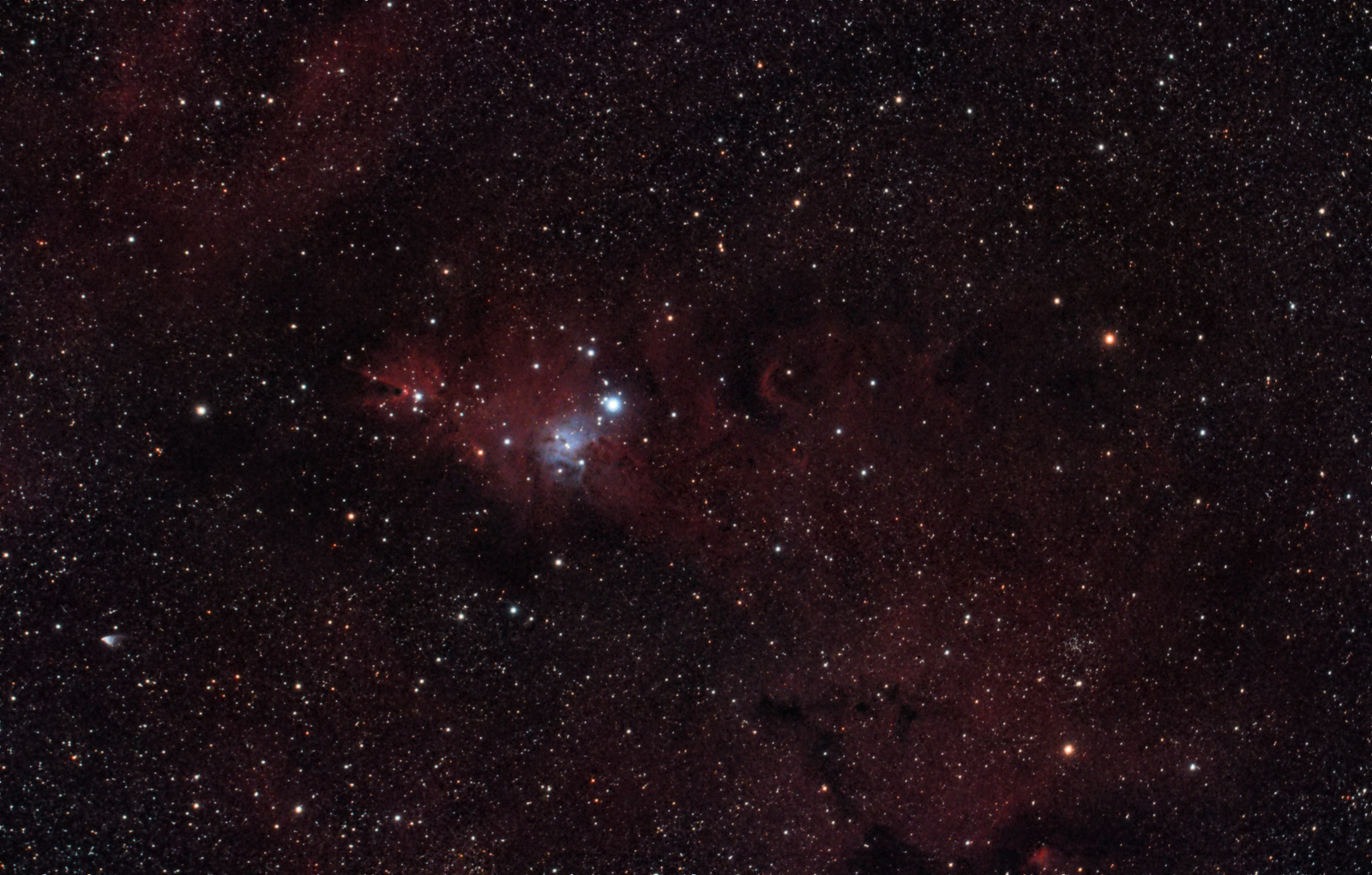 NGC2264 "Cone Nebula and Christmas Tree Cluster"