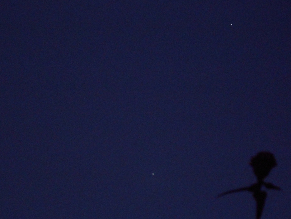 Venus Jupiter 3 Nov 06h00m
