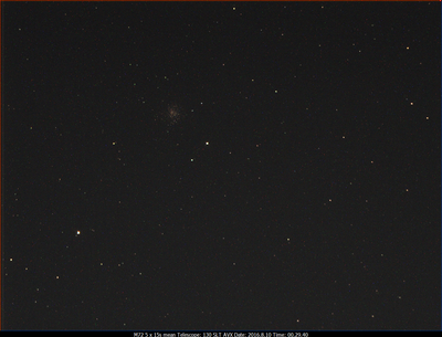 M72 130SLT on AVX w/Optolong CLS CCD filter (5x15s) 2016.8.10 00.29.40