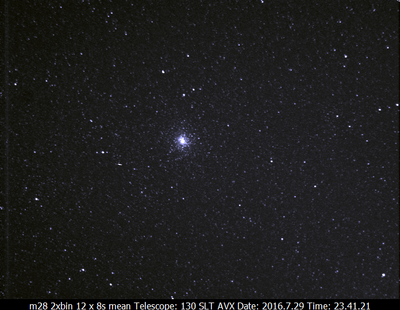 m28.2xbin 12x8s Celestron 130 SLT on an AVX mount  Ultrastar-C w/Astronomik CLS CCD filter