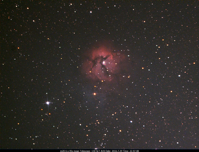 M20 6x45s Celestron 130 SLT on an AVX mount  Ultrastar-C w/Astronomik CLS CCD filter