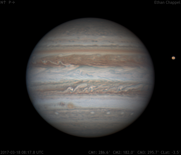 Jupiter - 2017/03/18 08:17 UTC - Jupiter 2016-2017 - Photo Gallery ...