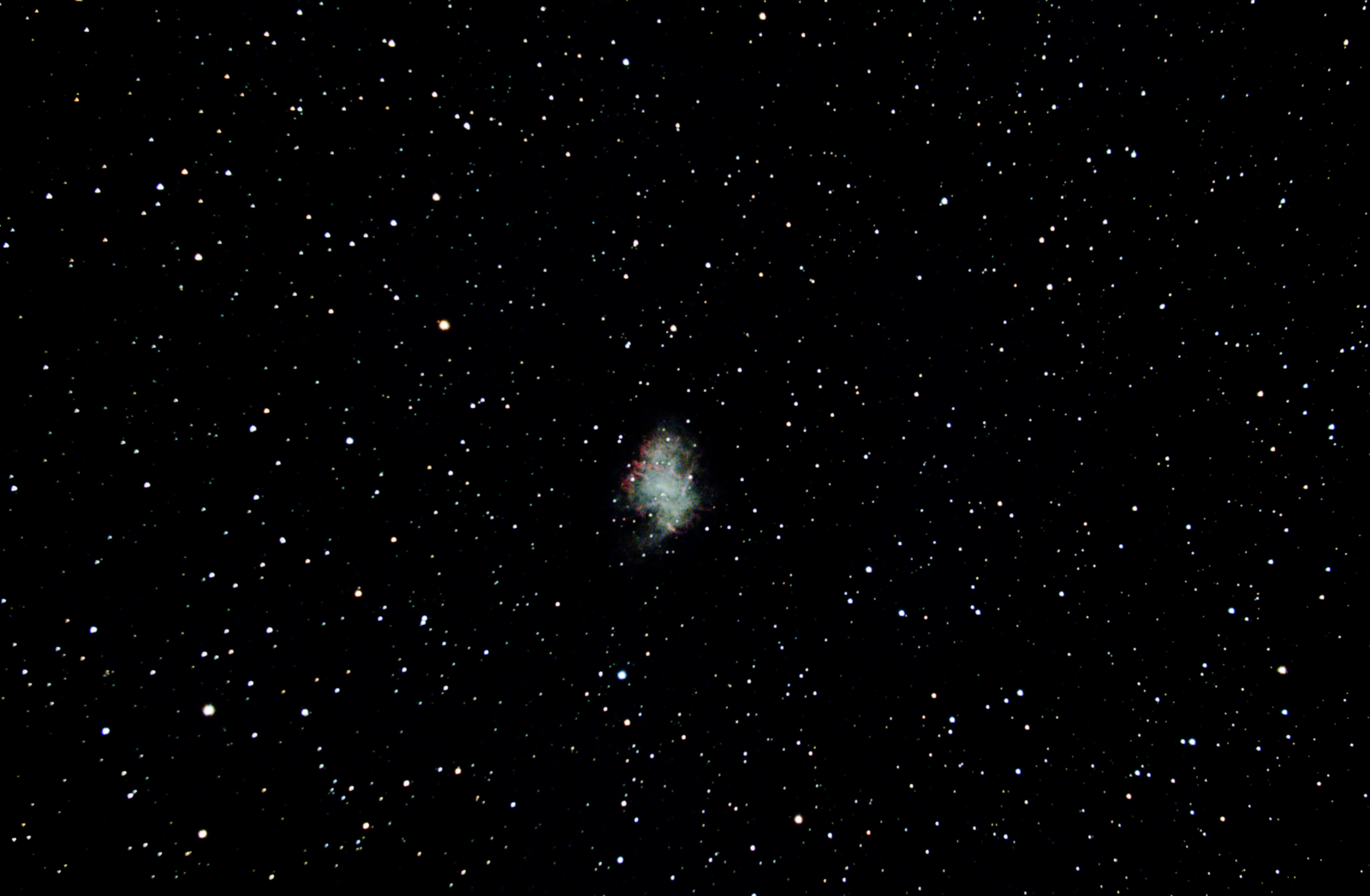 M1 the Crab Nebula First Attempt
