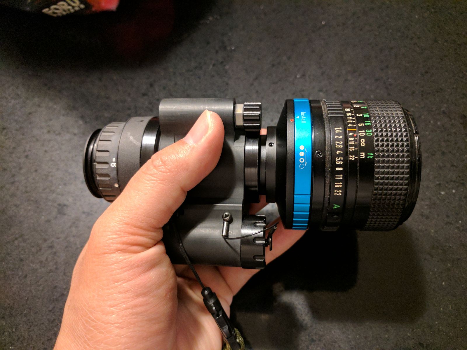 Omtrek geleidelijk Zijdelings Canon 50mm f/1.4 lens, FD-to-C-mount adapter, and Mod3 - Night Vision  Equipment - Photo Gallery - Cloudy Nights