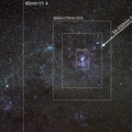 Carina Nebula DSLR FOV Comparisons