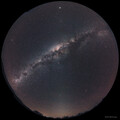 Full Sky Mosaic: Milky Way w/Zodiacal Band & Airglow