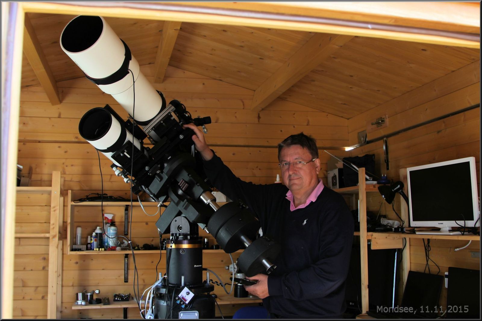 Horst in his Observatory