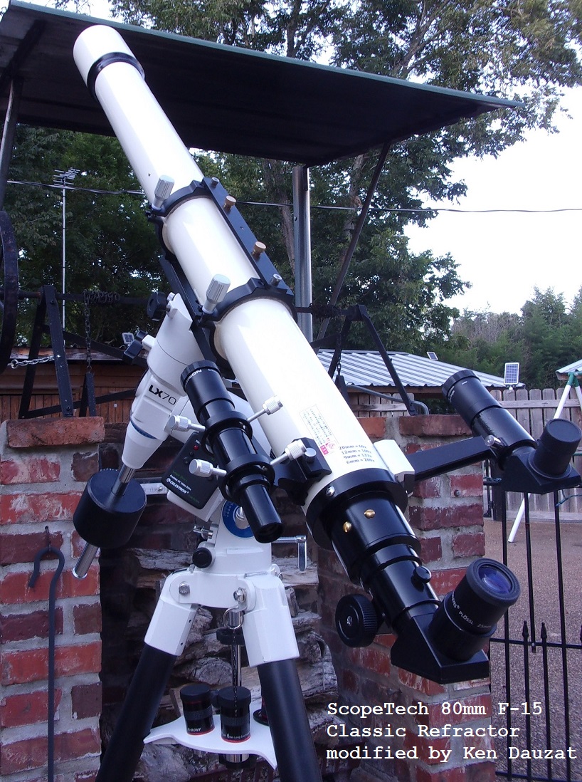 80mm F15 refractor A