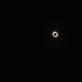 total solar eclipse over Aspendos, Turkey - wide field