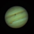 Jupiter, with shadow of moon, 4 15 2023