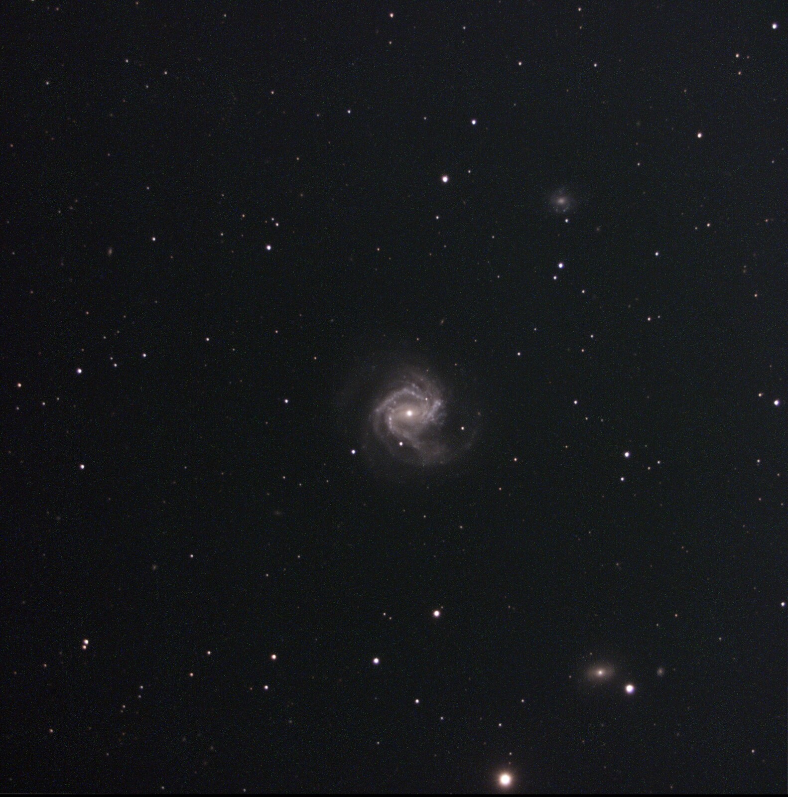 Stack 23frames 6900s WithDisplayStretch messier 61
