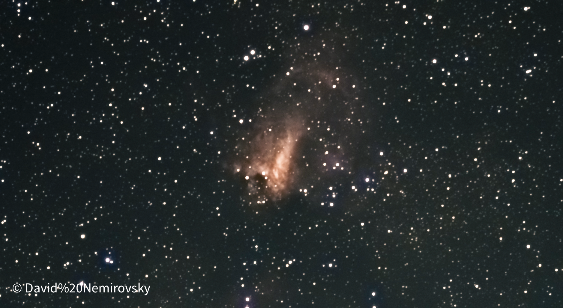 M17 Omega Nebula 136 22min
