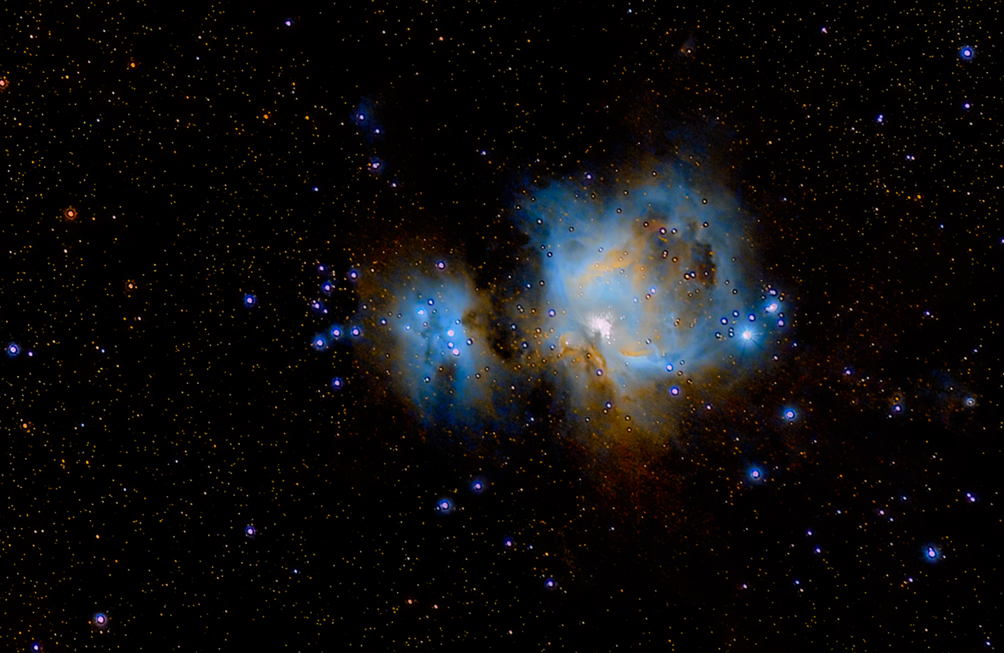 Great Orion Nebula And Running Man Jan2023