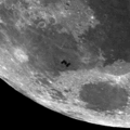 2023.03.29 ISS Moon Transit Animated GIF - "Orbiter" POV