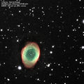 M57 Ring Nebula and IC1296