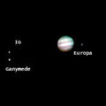 Jupiter and the Galilean moons