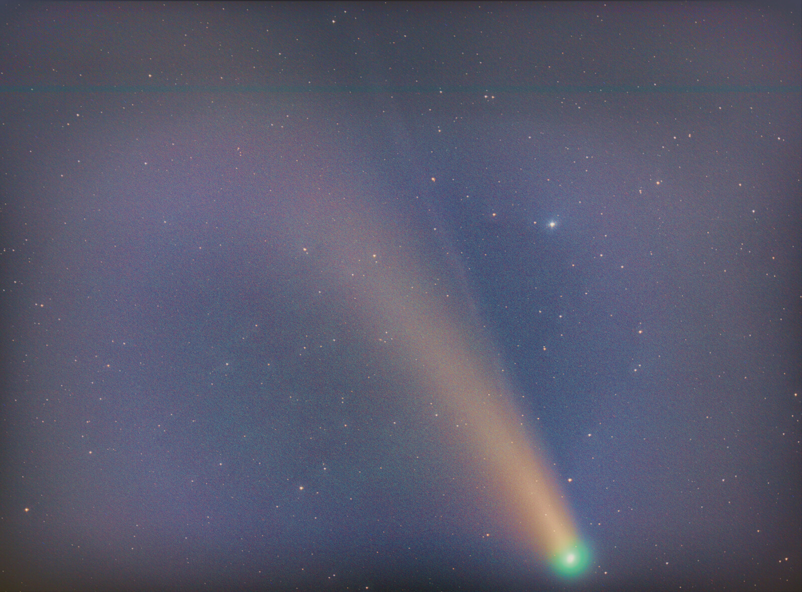 Comet NeoWise 2020#2 1 16bit editted flatter