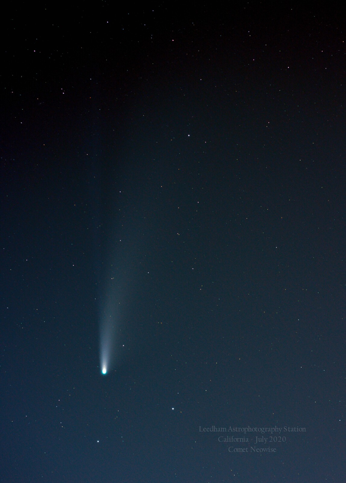 Comet Neowise   California   July 2020