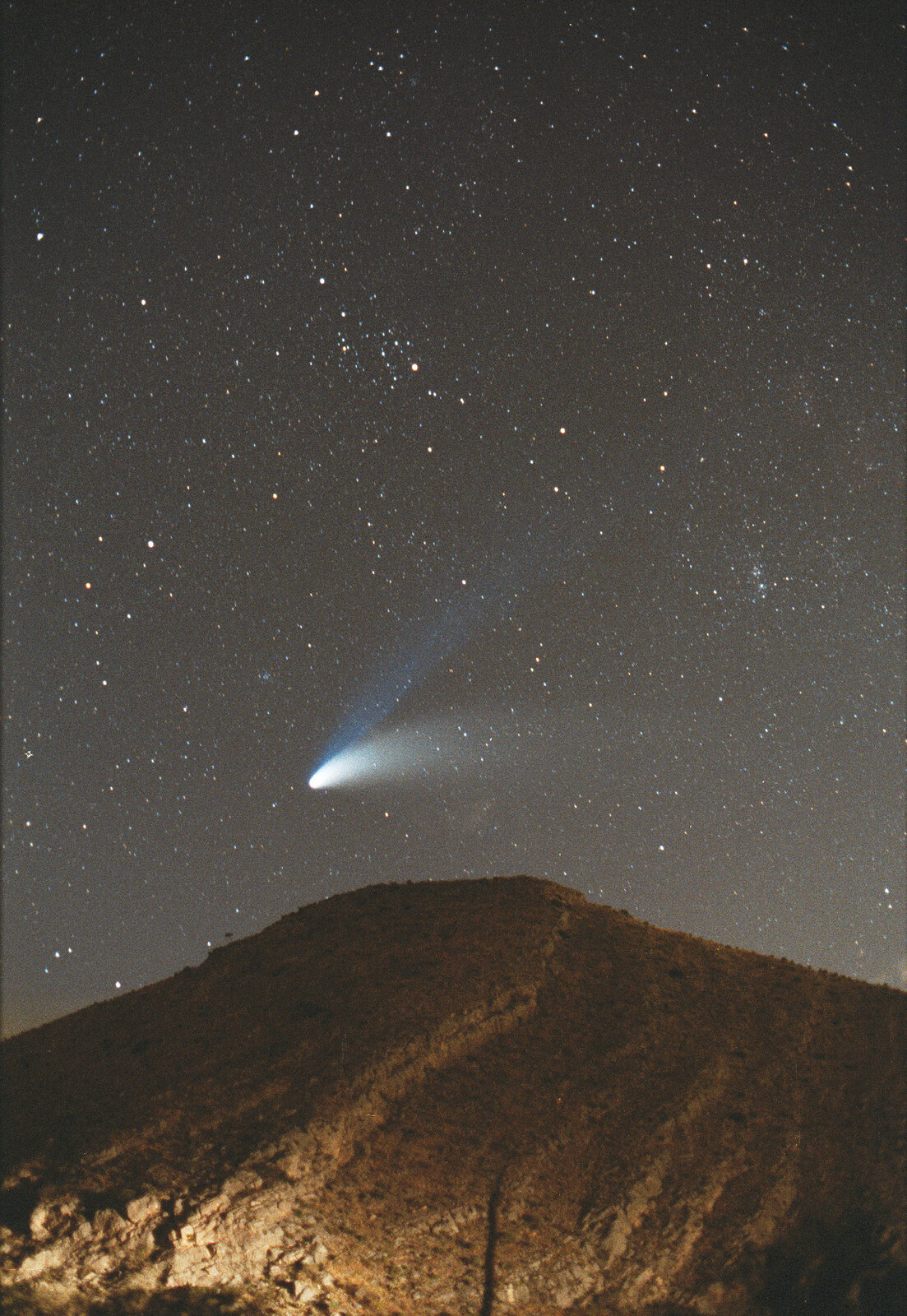 Comet Hale-Bopp from near Sierra Vista, AZ