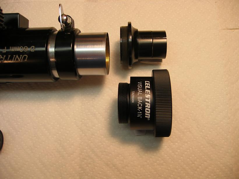 Unitron telescope Focus Adapter 1.25 
