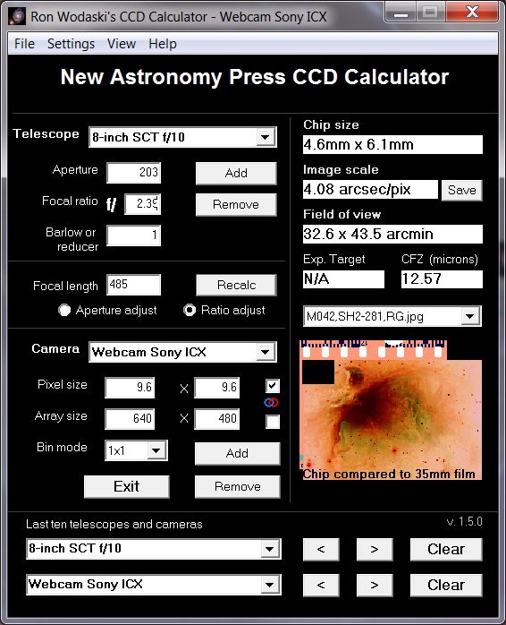 ccdcalc