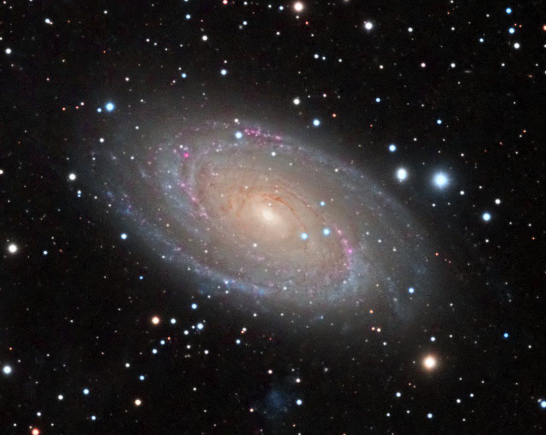 A quick M81, M82 with Atik 460EX and NP101is - Experienced Deep 