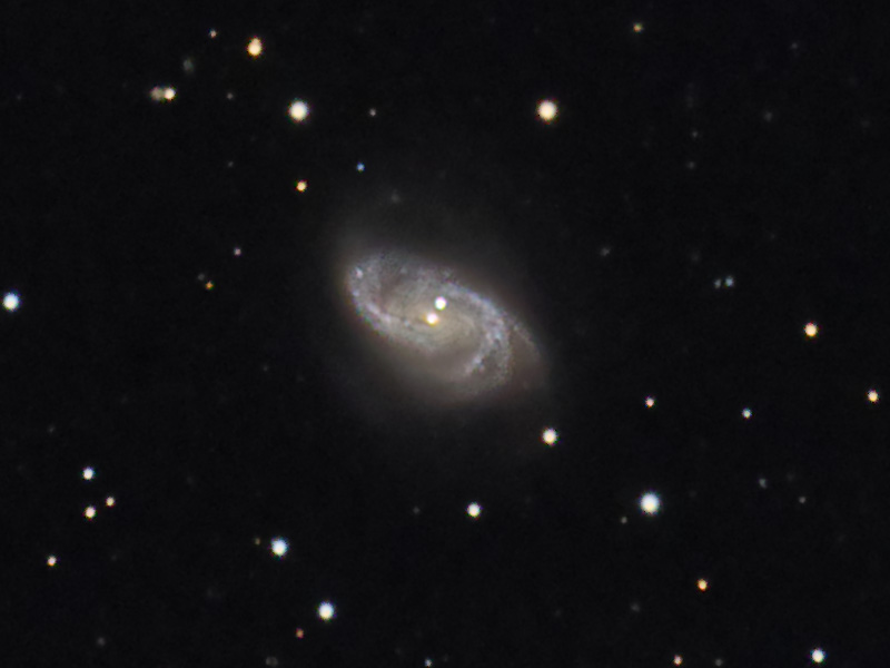 Arp 12 A Split Arm Galaxy Experienced Deep Sky Imaging Cloudy Nights