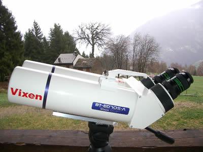 BT-ED70S-A Télescope binoculaire