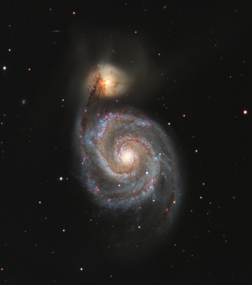 First Serious Attempt at Color Combination: M51 - Beginning Deep Sky ...