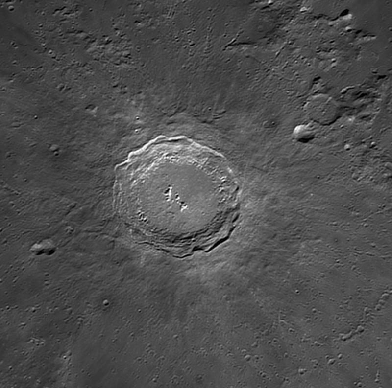 Two images of the crater Copernicus - Major & Minor Planetary Imaging ...