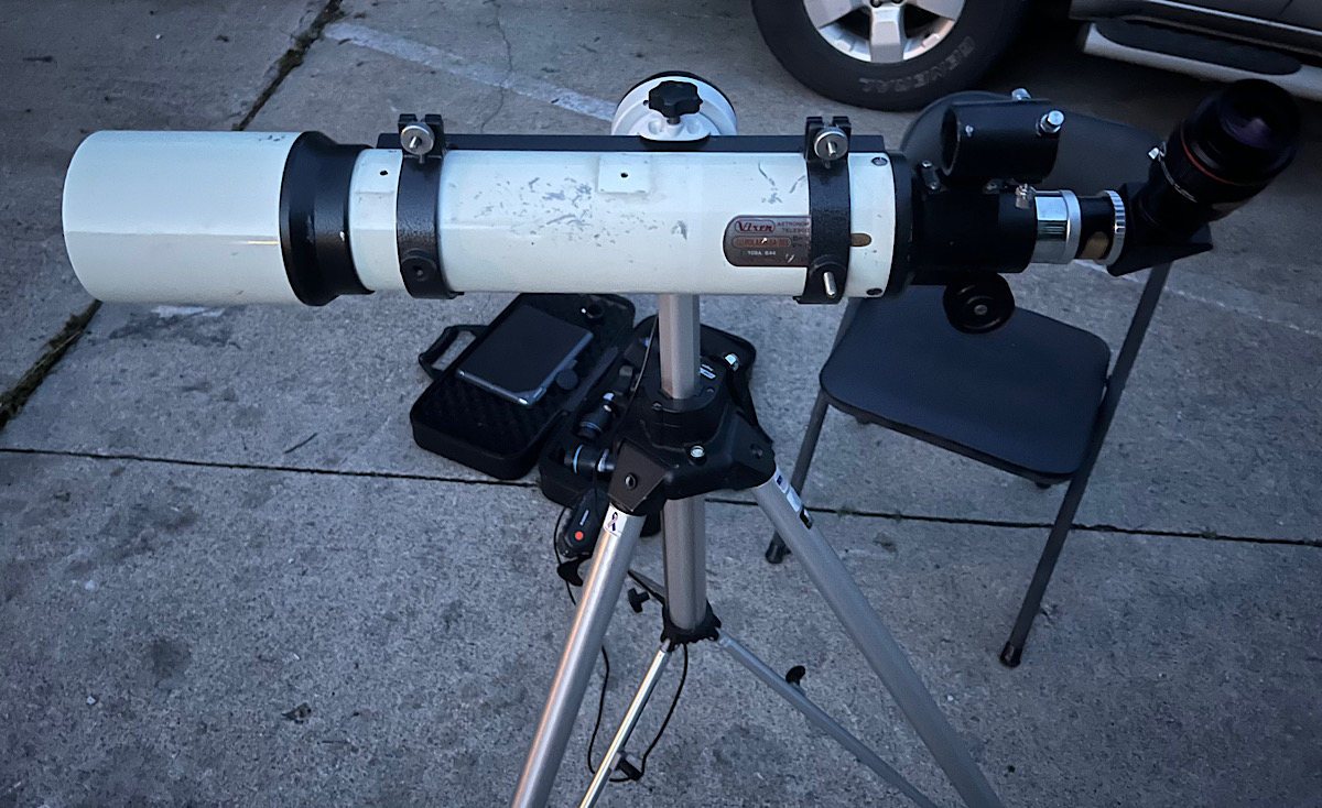 C80 on Vixen Polaris mount - Classic Telescopes - Cloudy Nights