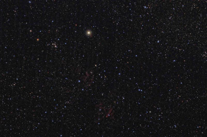 Sadr Star And Nebula Gas Around It Beginning Deep Sky Imaging