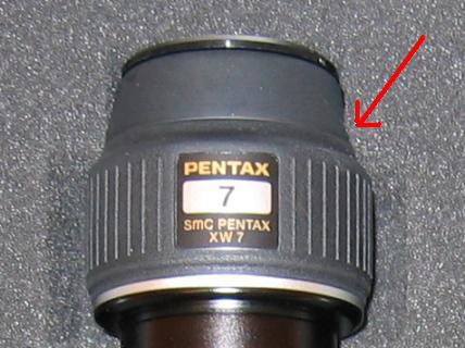 Read Uncle or Mister quarter Q - How to remove Pentax XW eyeguard - Eyepieces - Cloudy Nights