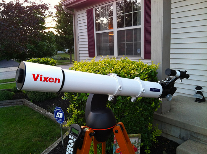 Vixen A80mf first light. - Refractors - Cloudy Nights