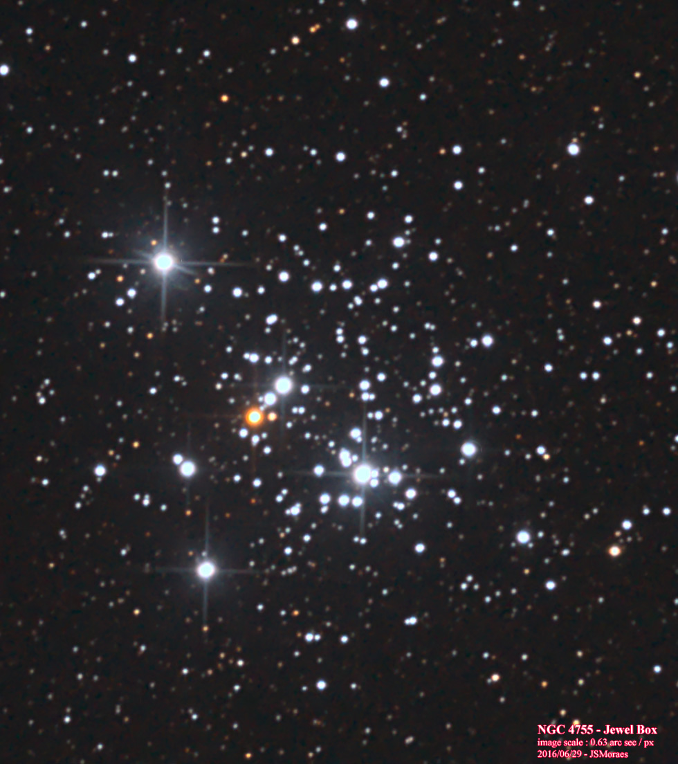NGC 4755 - inside of the jewel box