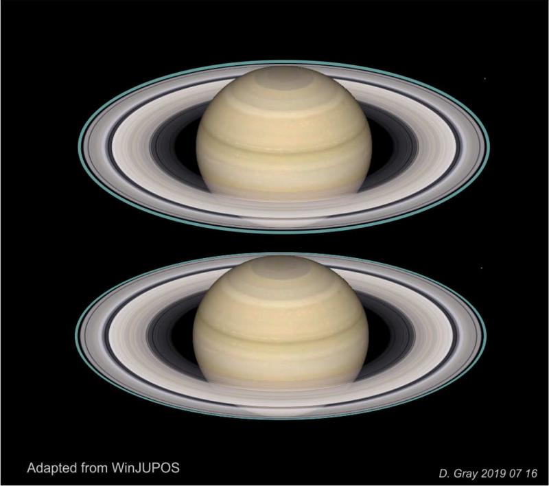 Saturn's rings shine in Hubble's latest portrait