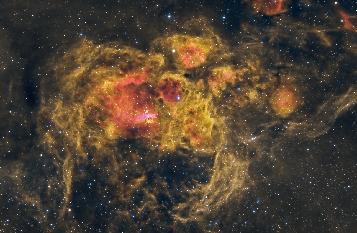 NGC 6357 War & Peace Nebula in HSO - Experienced Deep Sky Imaging - Cloudy  Nights