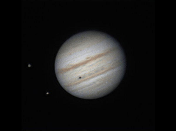 Jupiter, Io, Ganymede, GRS animation - Major & Minor Planetary Imaging -  Cloudy Nights
